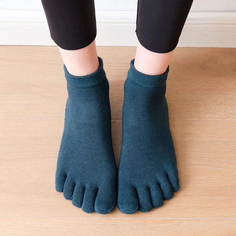 Flex Grip: Women's Yoga Toe Socks