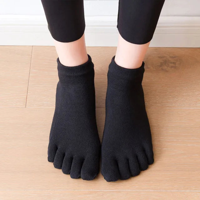 Flex Grip: Women's Yoga Toe Socks