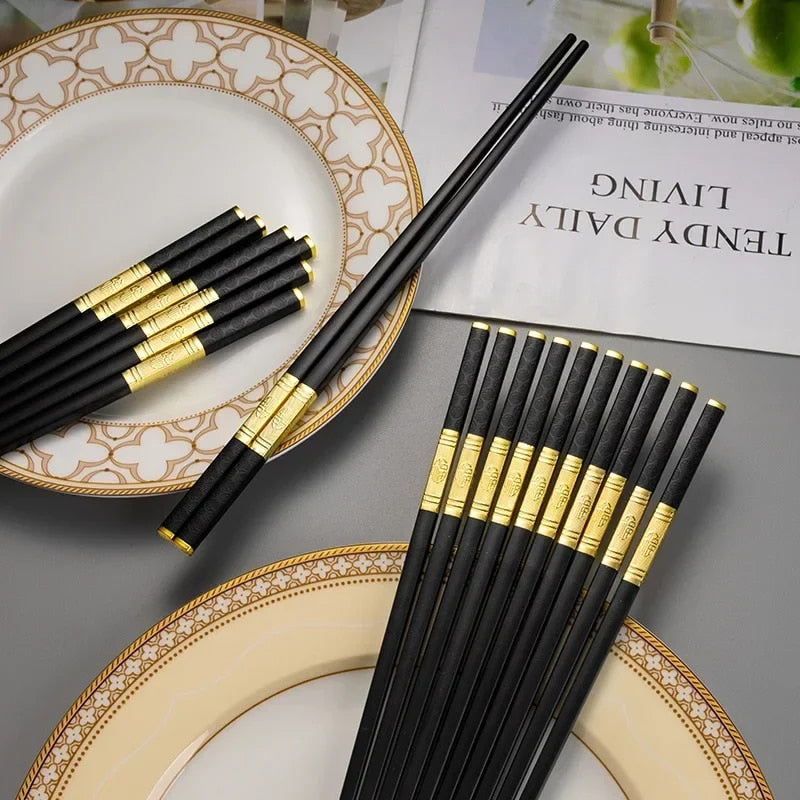 reusable metal chopsticks set