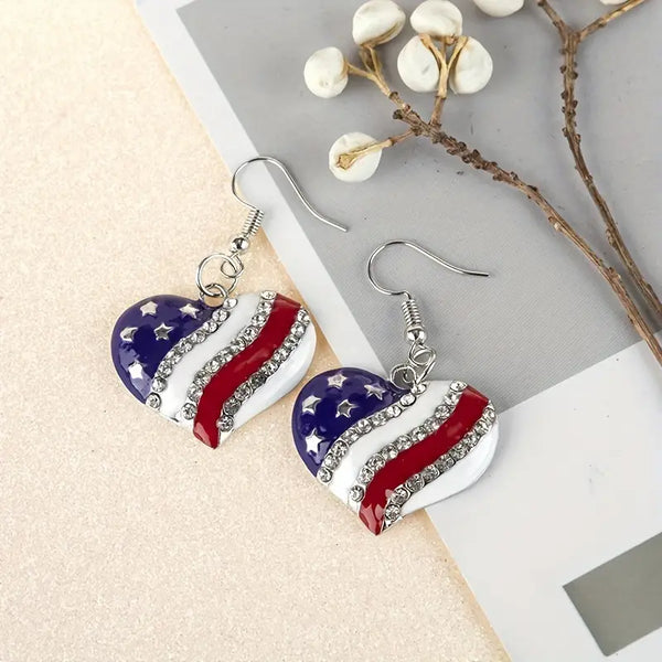 Liberty Star Leaf Earrings