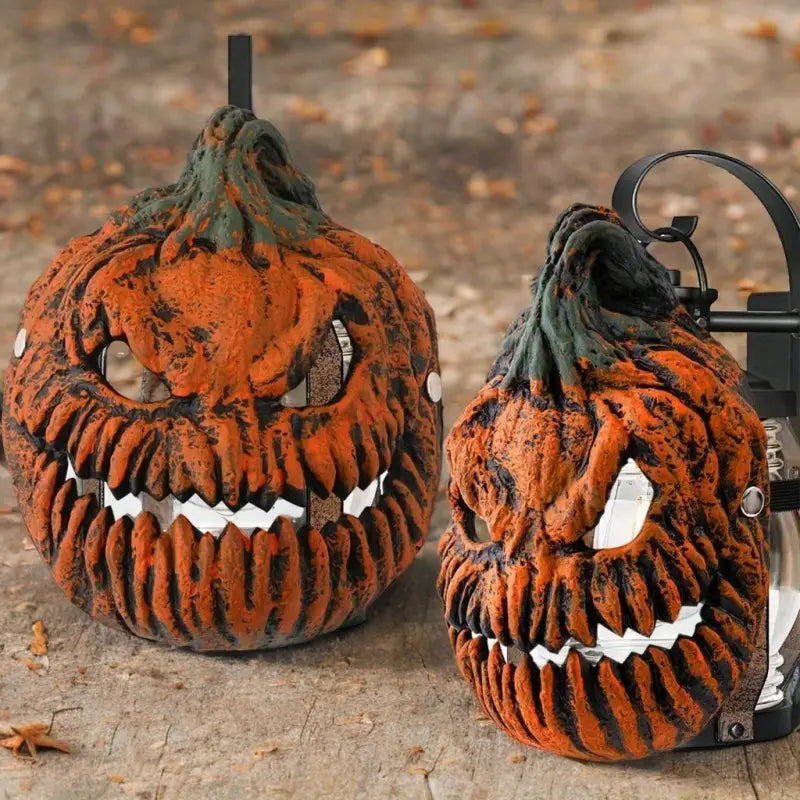 Pumpkin Terror Porch Lamp Cover