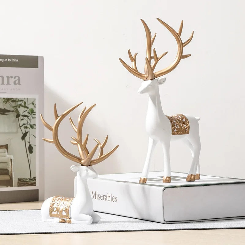 Aurora Reindeer Figurine