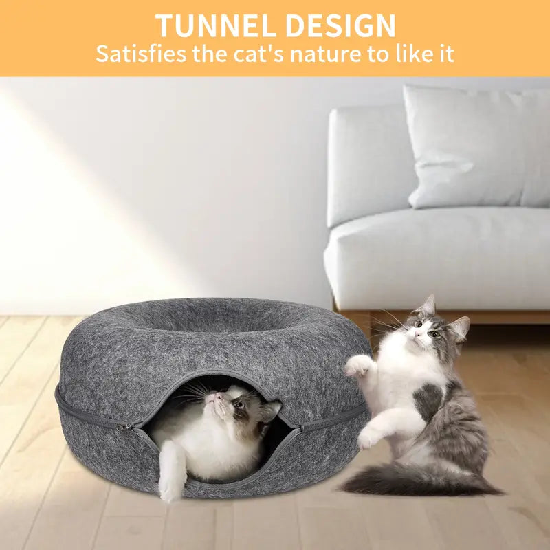 Cozy Cat Tunnel House