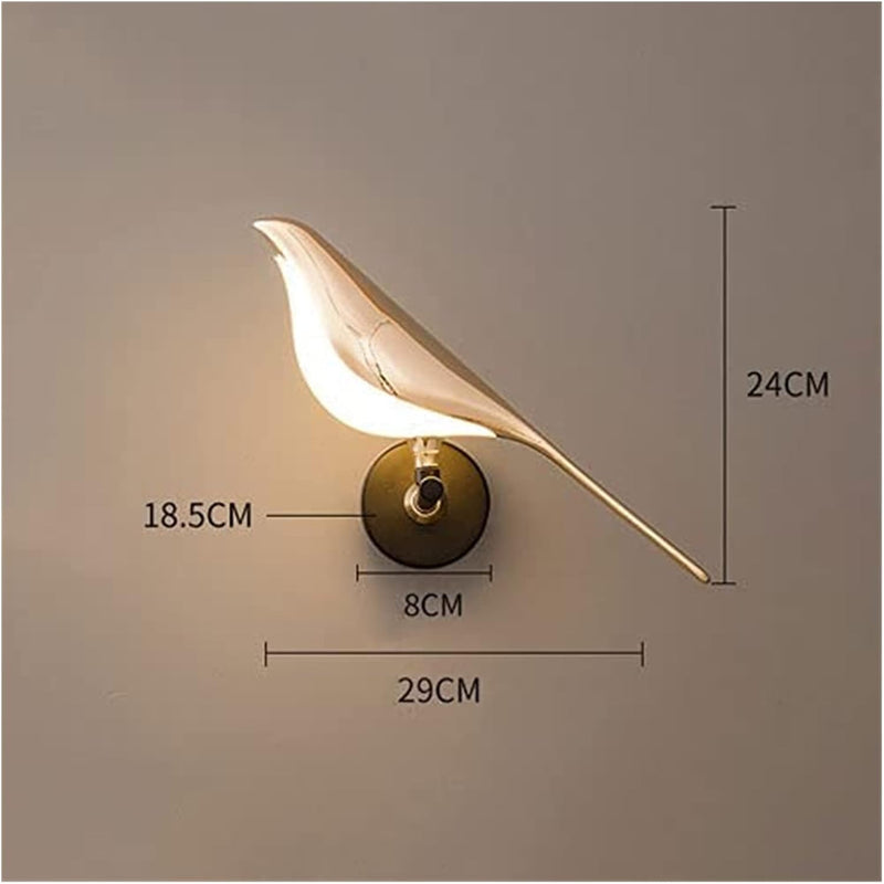 Modern Led Art Design Bird Wall Light