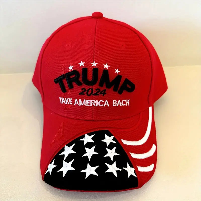 Patriotic Trump 2024 Baseball Cap