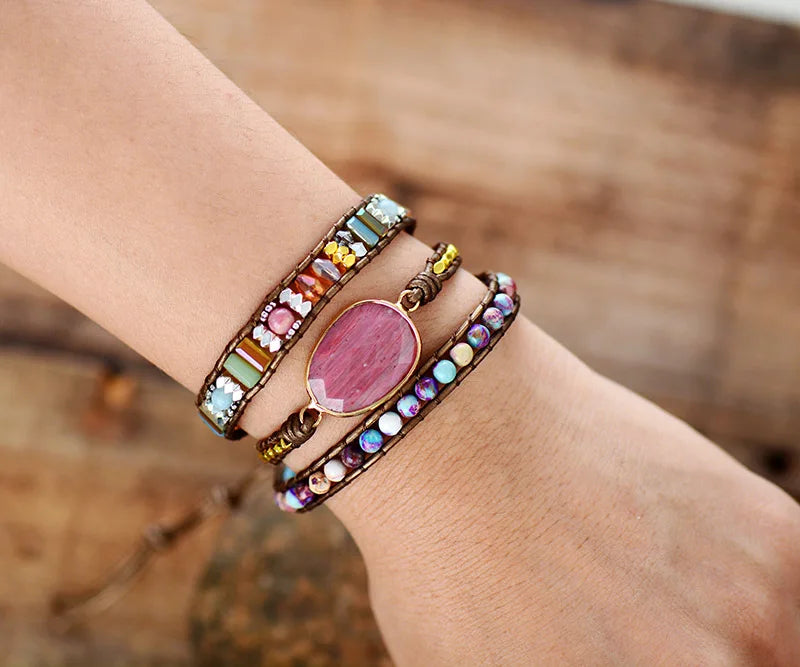 BohoBead Redstone Bracelet