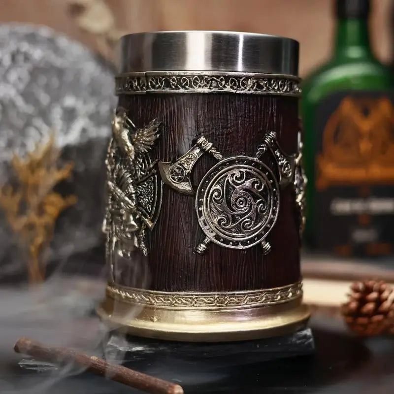 Viking Warrior Medieval Tankard