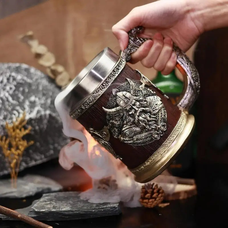 Viking Warrior Medieval Tankard