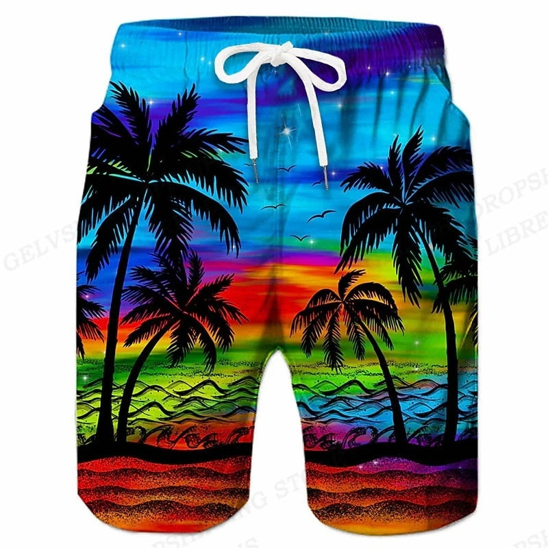 Ocean Wave Swim Shorts