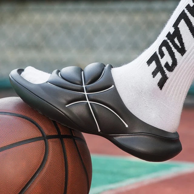 Hoops Ease: Original Basketball Slippers