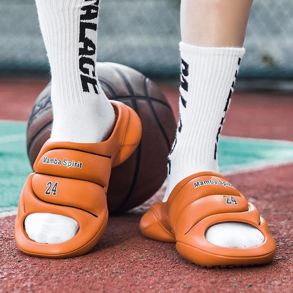 Hoops Ease: Original Basketball Slippers