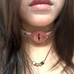 Punk Evil Eye Choker