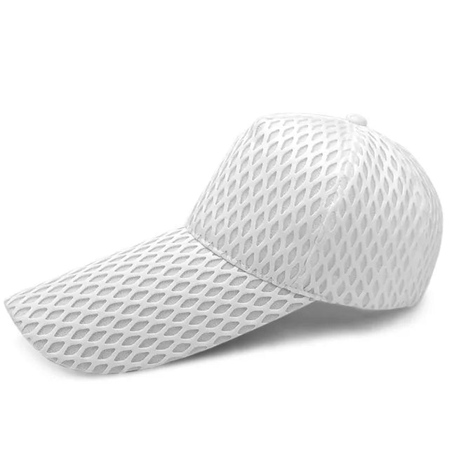 Oversize Mesh Sunshade Cap