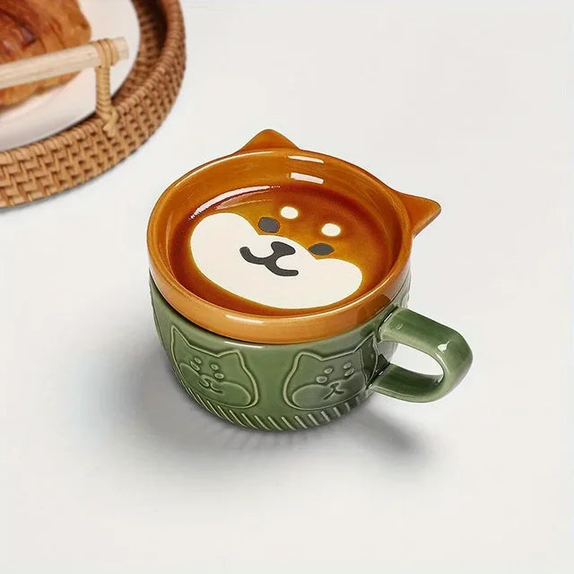 Cartoon Cat Coffee Mug