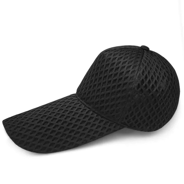 Oversize Mesh Sunshade Cap