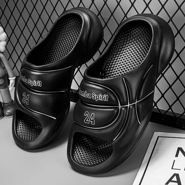 Hoops Ease: Original Basketball Slippers