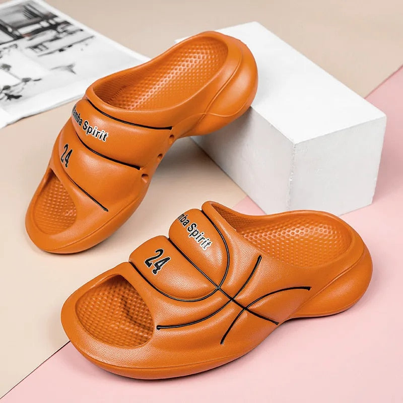 Hoops Ease: Original Basketball Slippers