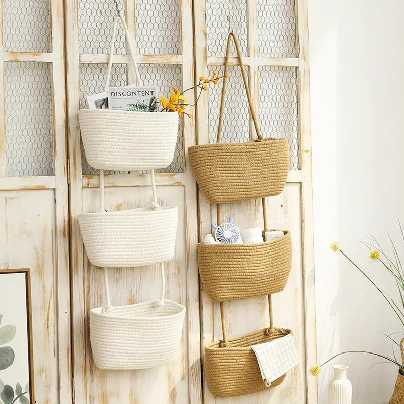 Wall Hanging Storage Basket