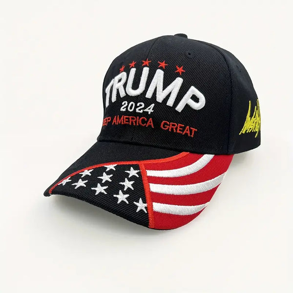 Patriotic Trump 2024 Baseball Cap