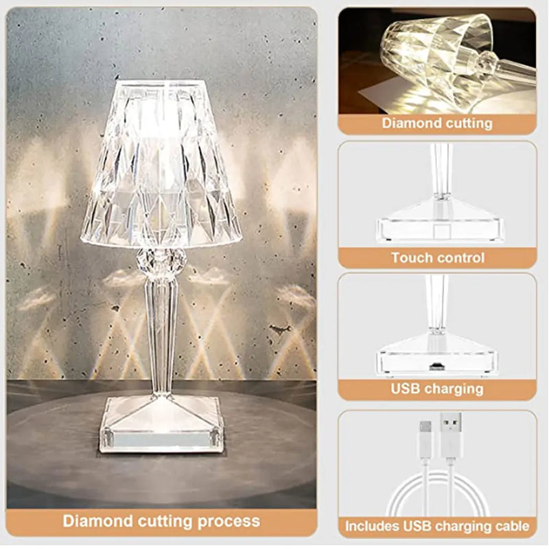 Diamond Table Lamp