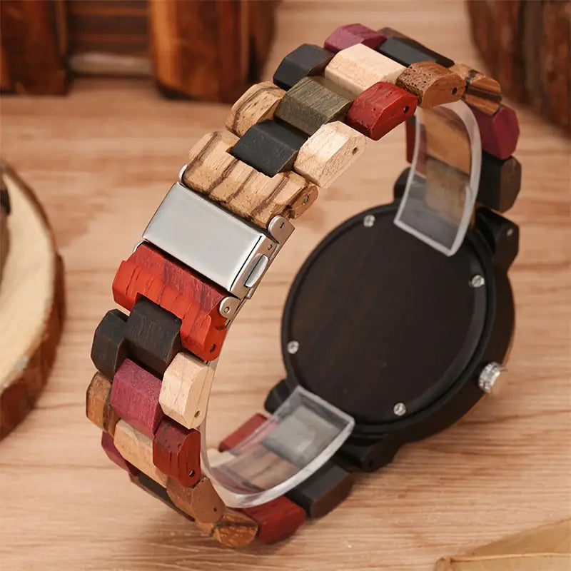 Timber Elegance: Luxury Wood Wristwatch