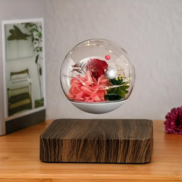 Eternal Blossom Magnetic Levitating Flower Lamp