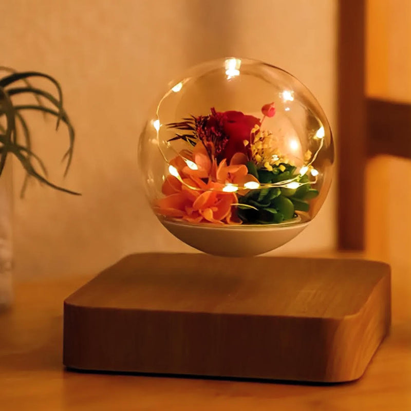 Eternal Blossom Magnetic Levitating Flower Lamp